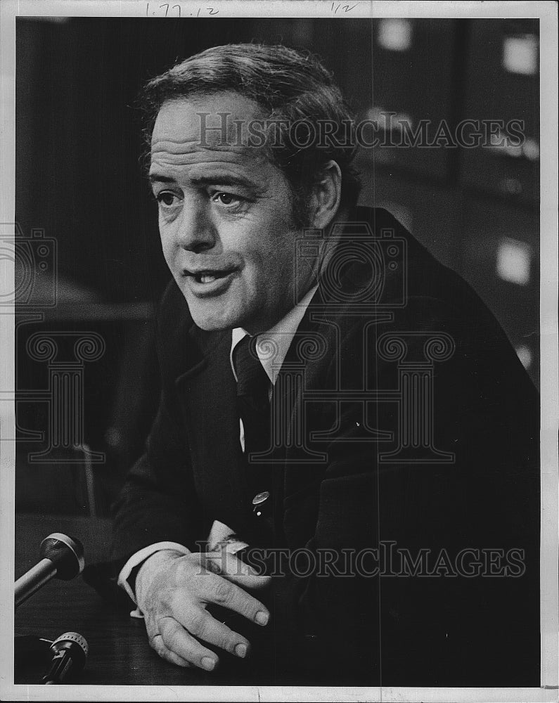 1972 Press Photo Jack Dolph, American Basketball Association Boss - Historic Images