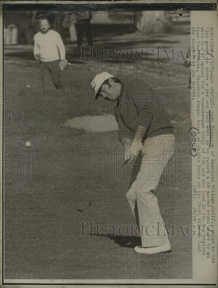 1973 Press Photo Dave Stockton Golf Player - Historic Images