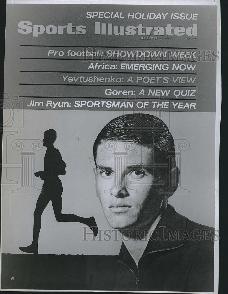 1966 Press Photo Jim Ryan Sports Illustrated - Historic Images