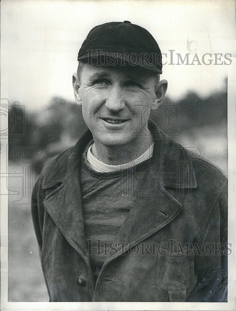 1936 Press Photo Marty Bell for South Methodist football - Historic Images