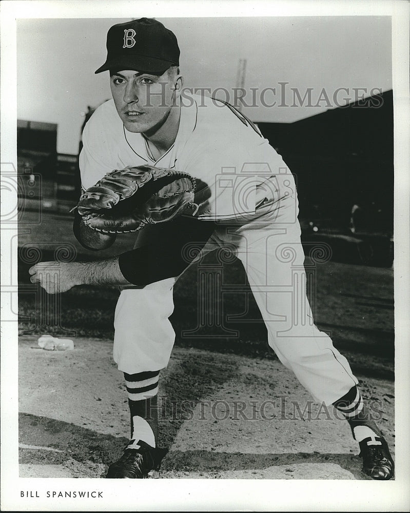 1964 Press Photo Bill Spanswick of the Boston Red Sox - Historic Images