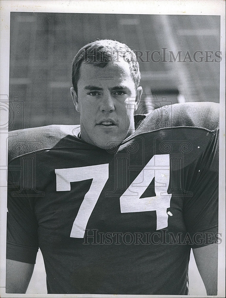 Press Photo Detroit Lions player, Eric Hipple - Historic Images