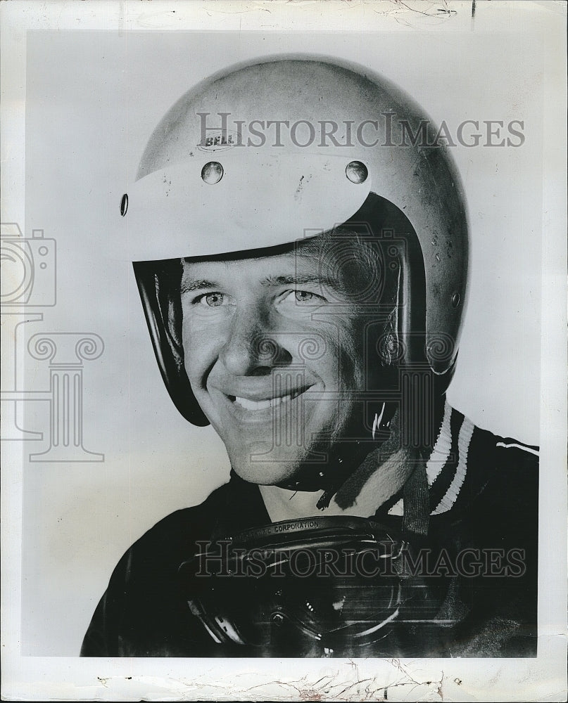 1970 Press Photo Art Malone Drag Champion &amp; Indianapolis Driver - Historic Images