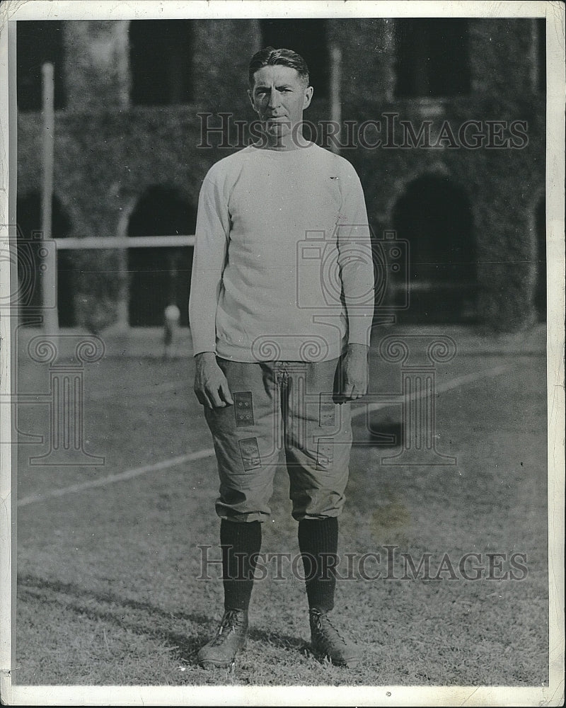 1934 Press Photo Edward L &quot;Eddie&quot; Casey Head Coach of Harvard - Historic Images
