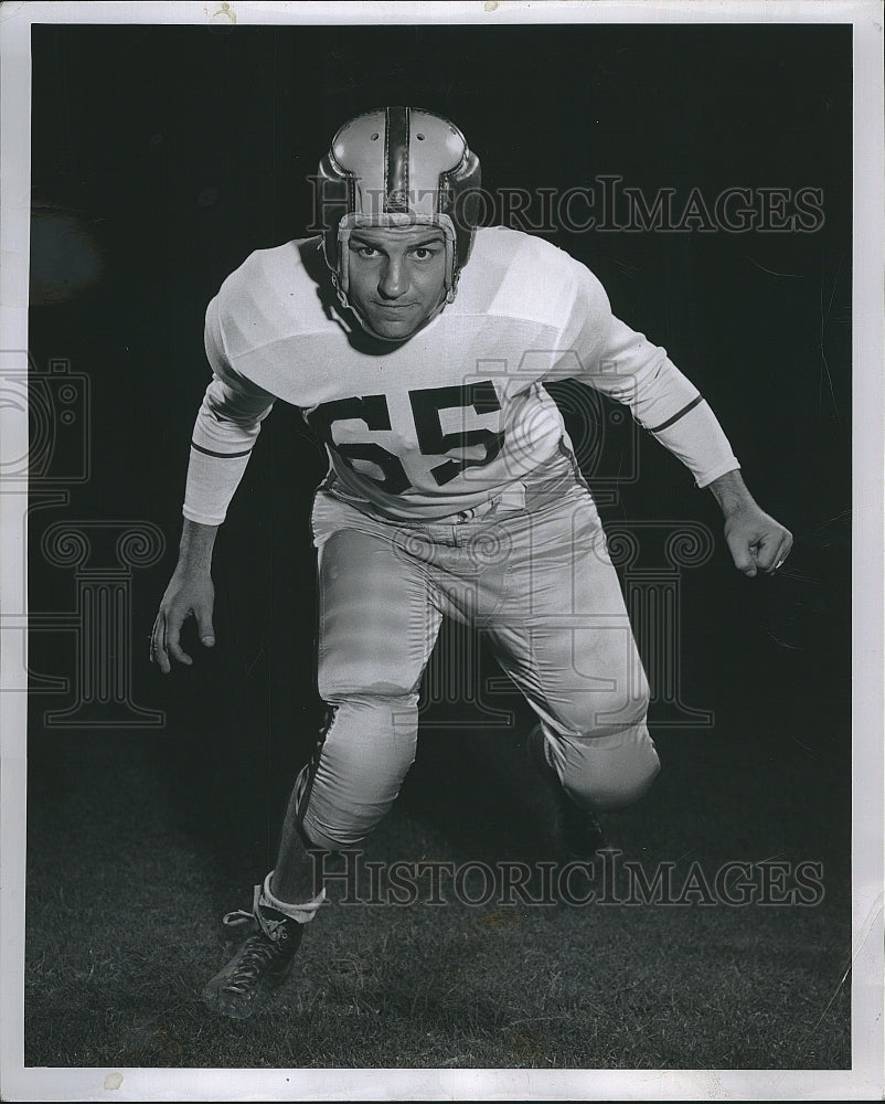 1950 Press Photo Cornell Univeristy&#39;s Vince D Grande Guard - Historic Images