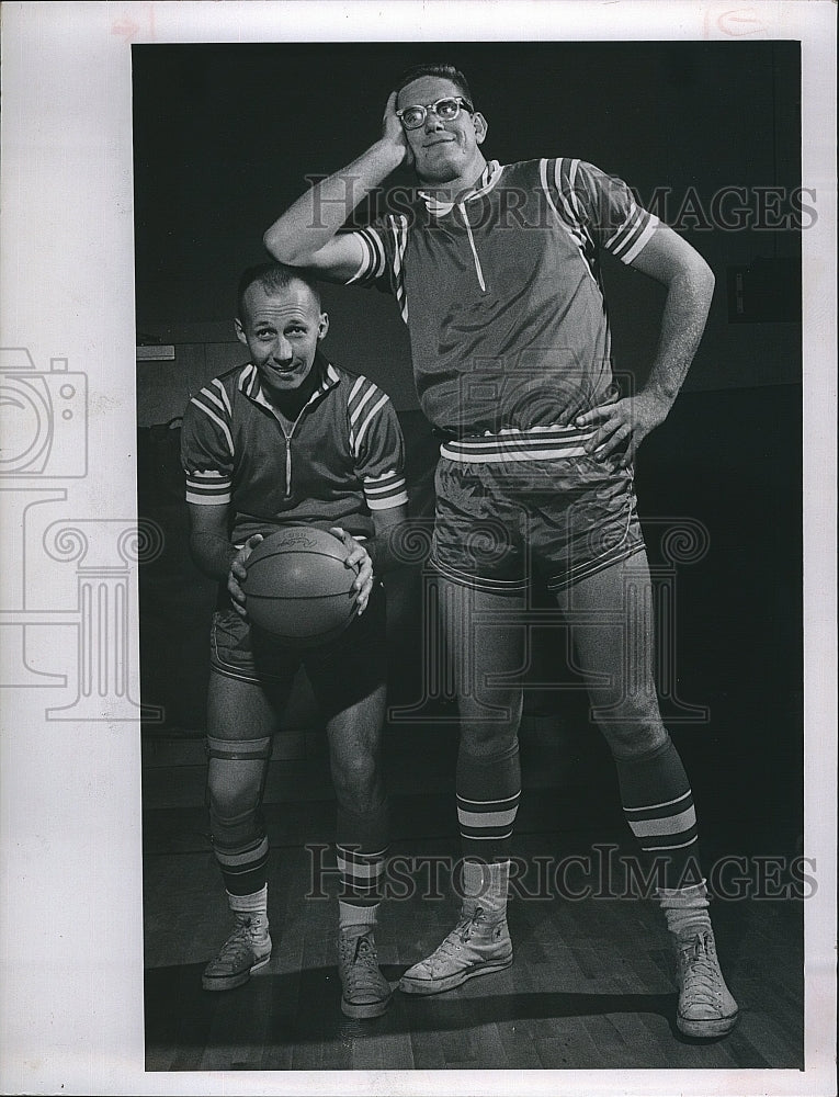 1962 Press Photo St. Petersburg Suns Suncoast Basketball League - Historic Images