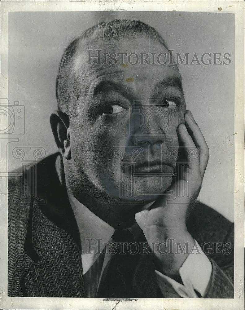 1961 Press Photo Former lightweight Heavyweight boxing champion Slapsie Maxie - Historic Images