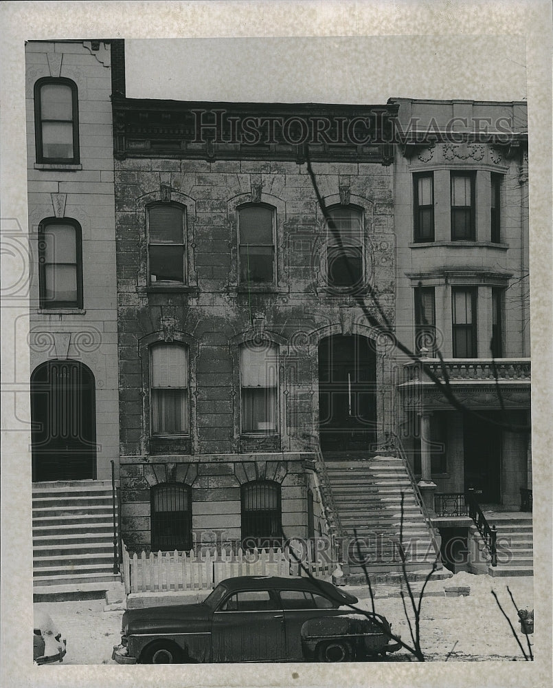 Press Photo Home of Mrs Ethel Bradbery, mother of Bonnie Bedwell - Historic Images