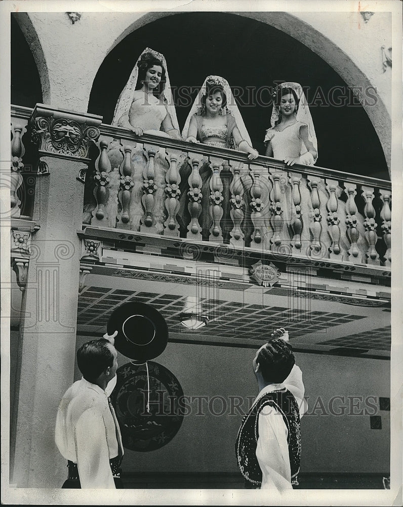 1961 Press Photo Latin American section of Tampa, Florida - Historic Images