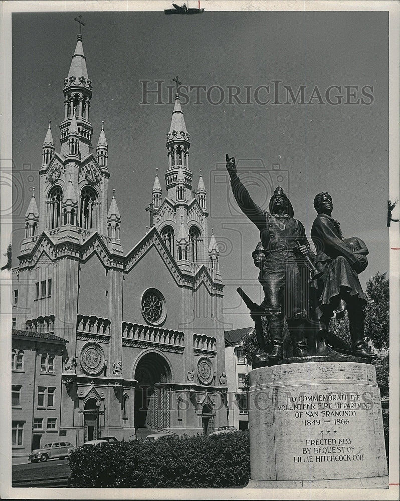 1968 Press Photo Cathedral in San Franscisco - Historic Images