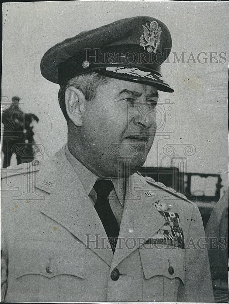 1956 Press Photo Air Force Commander Gen. Curtis LeMay - Historic Images