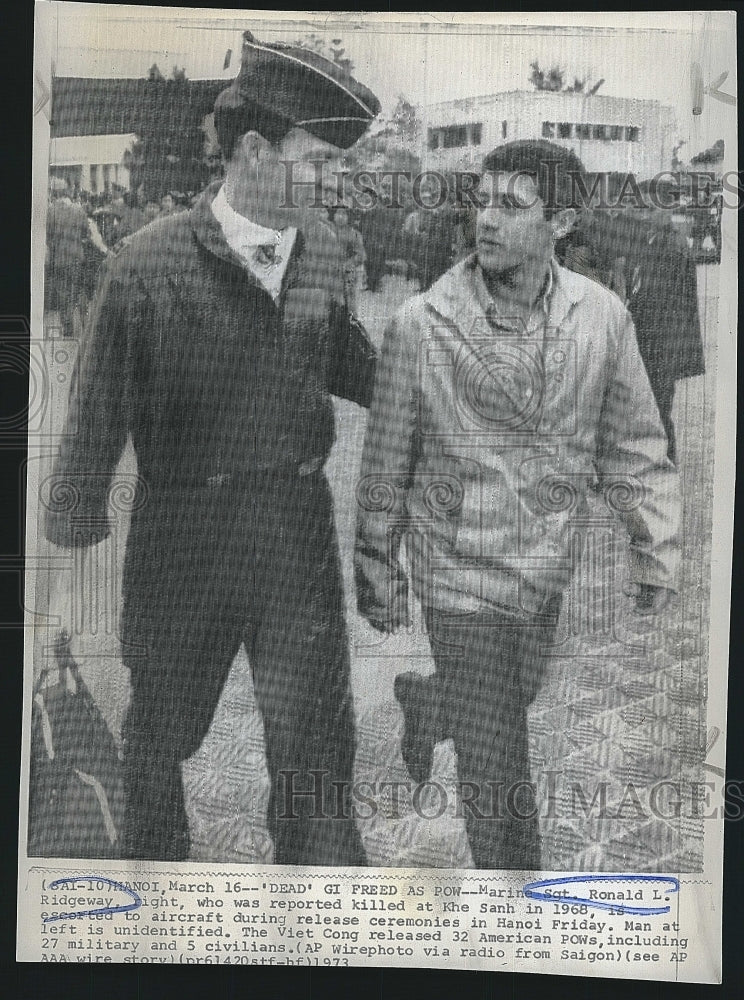 1973 Press Photo Sgt. Ronald L. Ridgeway - Historic Images