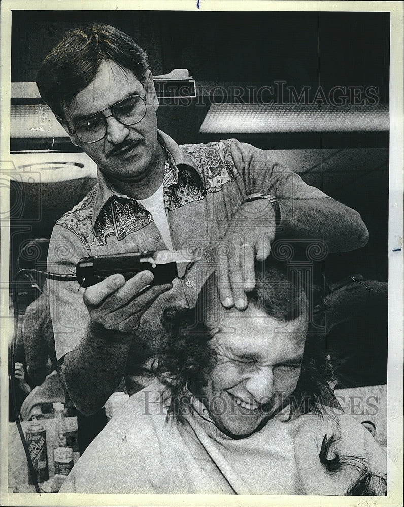 1983 Press Photo Navy Us Recruiting - Historic Images