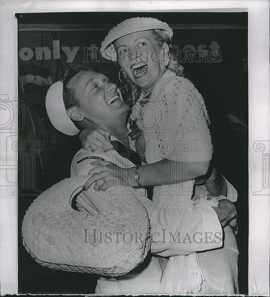 1958 Press Photo Nautilus Creman Freddie Boswell - Historic Images