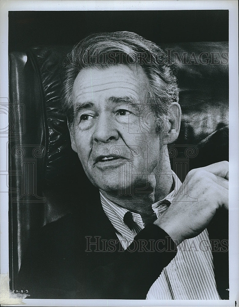 1973 Press Photo Actor Robert Ryan In Executive Action - Historic Images