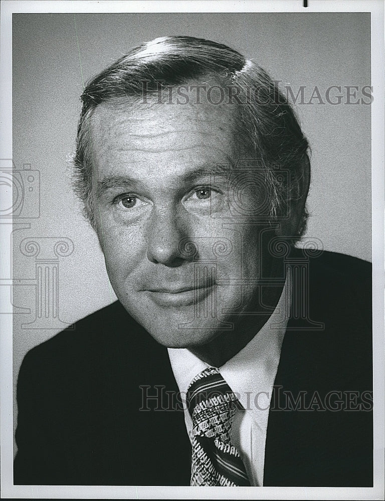 Press Photo TV Host, Comedian Johnny Carson - Historic Images
