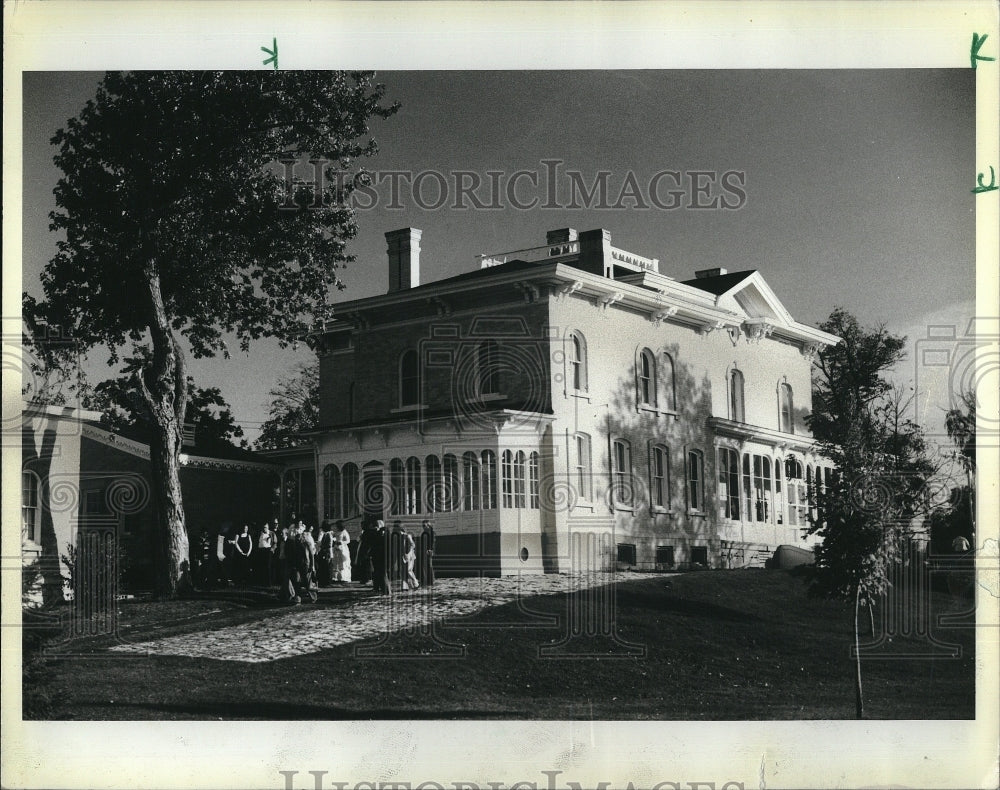 1987 Press Photo Villa Louis, Victorian Mansion in Wisconsin - Historic Images