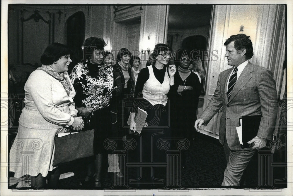 1978 Press Photo Senator Edward M. Kennedy - Historic Images