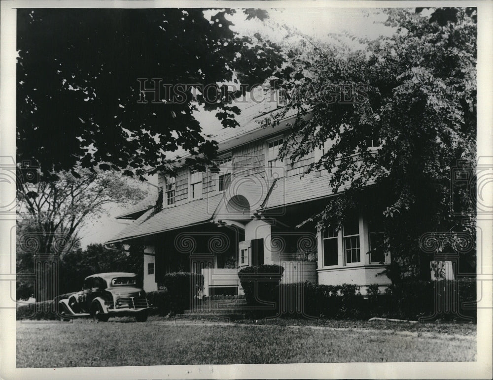 1934 Press Photo Home of Mr. am Mrs. Elliot Roosevelt in Washington D.C. - Historic Images