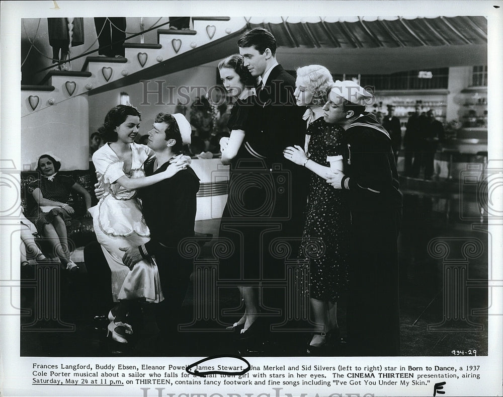 Press Photo Actor James Stewart in &quot;Thirteen&quot; - Historic Images