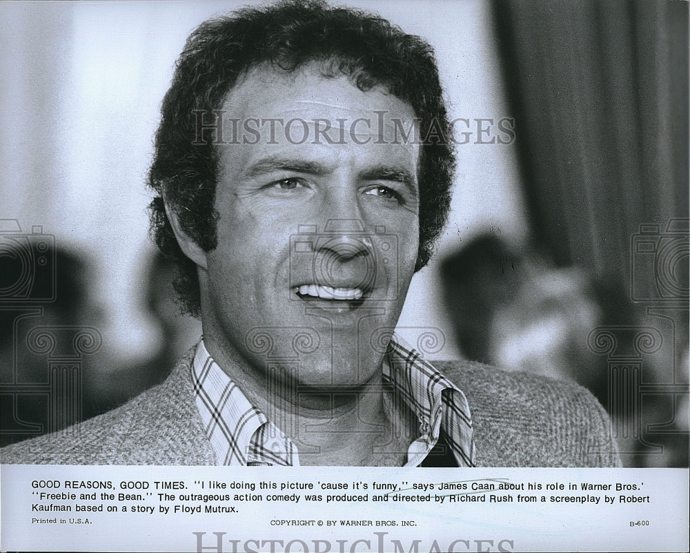 1974 Press Photo &quot;Freebie and the Bean&quot; starring James Caan - Historic Images