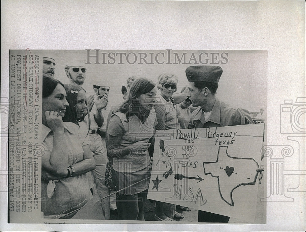 1973 Press Photo Sgt. Ronald Ridgeway - Historic Images