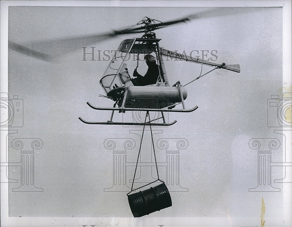 1957 Press Photo The Kolibrie copter by Nederlandse Industries - Historic Images