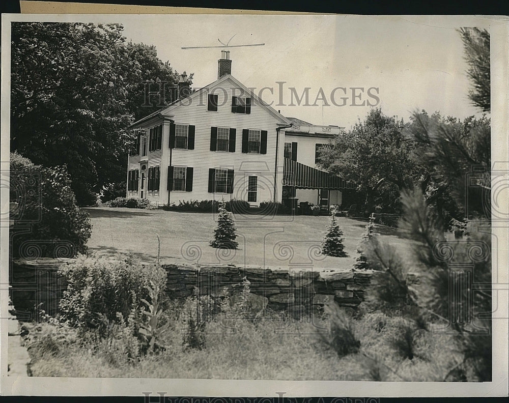 1939 Press Photo The home where Fritz Kuhn stayed - Historic Images