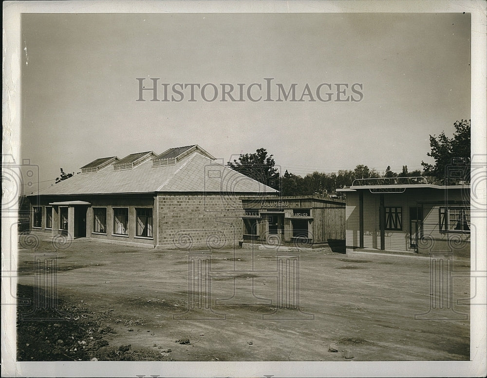 1946 Press Photo Buildings in Le Harve France during WW II - Historic Images