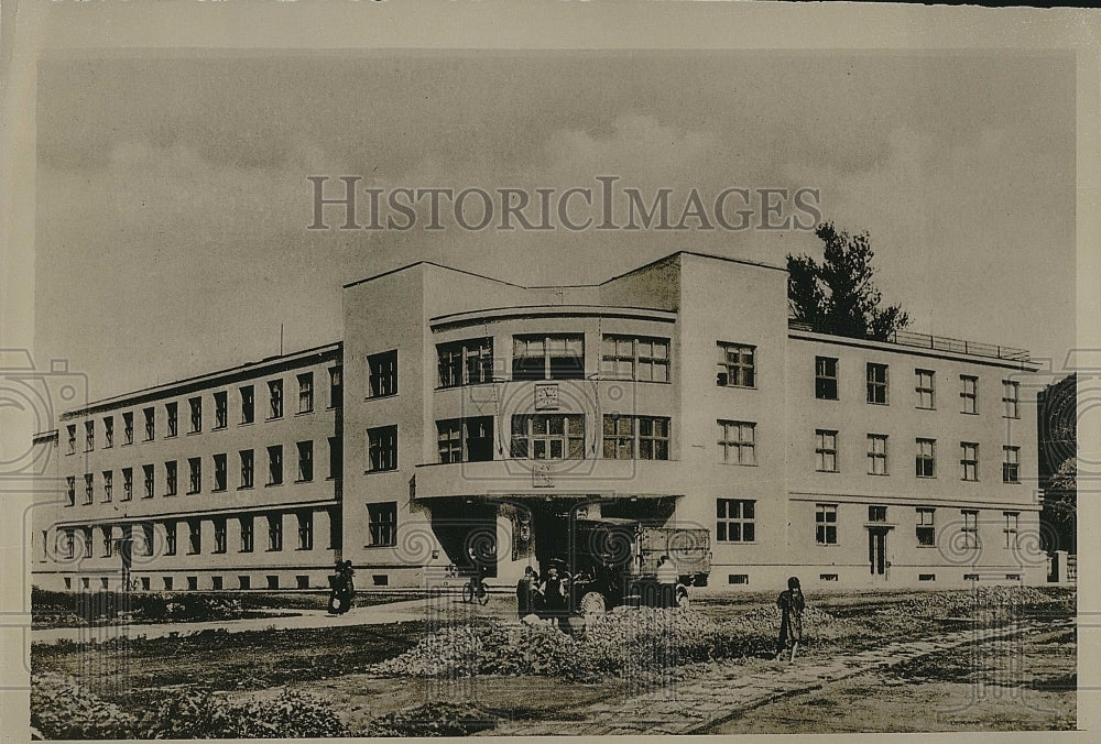 1939 Press Photo Municipal Building in Chust Capitol of Carpatho Ukraine - Historic Images