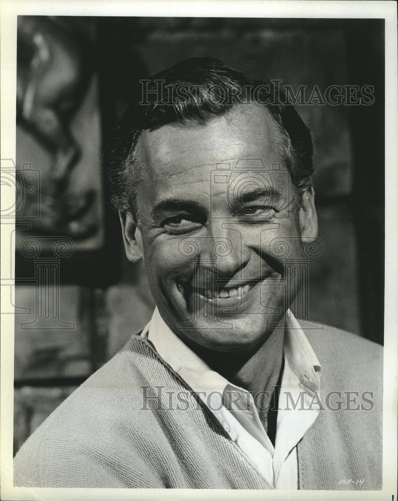 1968 Press Photo Actor Mark Miller in "The Nash-Hilton" - Historic Images