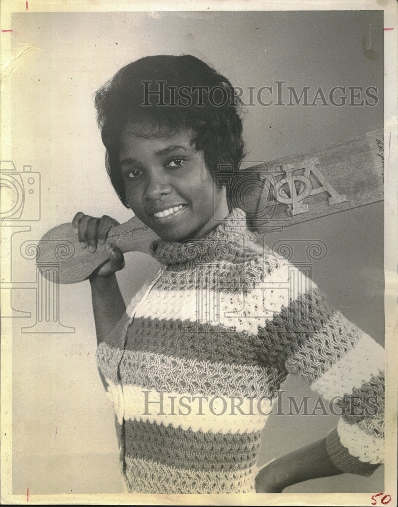 1961 Press Photo Loretha Miller Nominated For Queen Of Ye Mystic Sphinx Ball - Historic Images