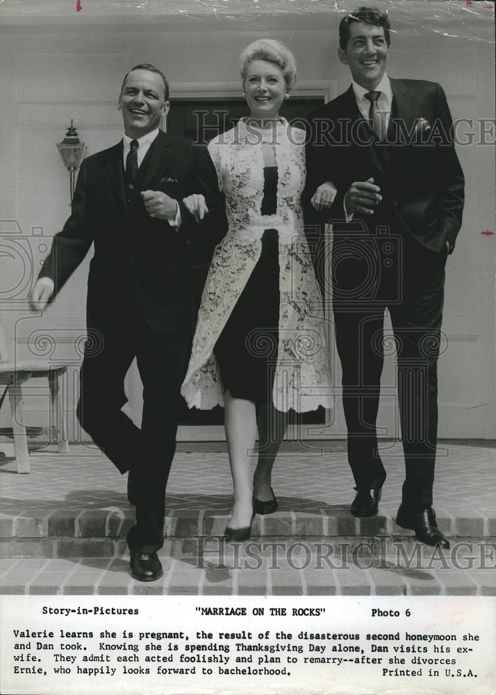 1965 Press Photo Deborah Kerr Stars In "Marriage On The Rocks" - Historic Images