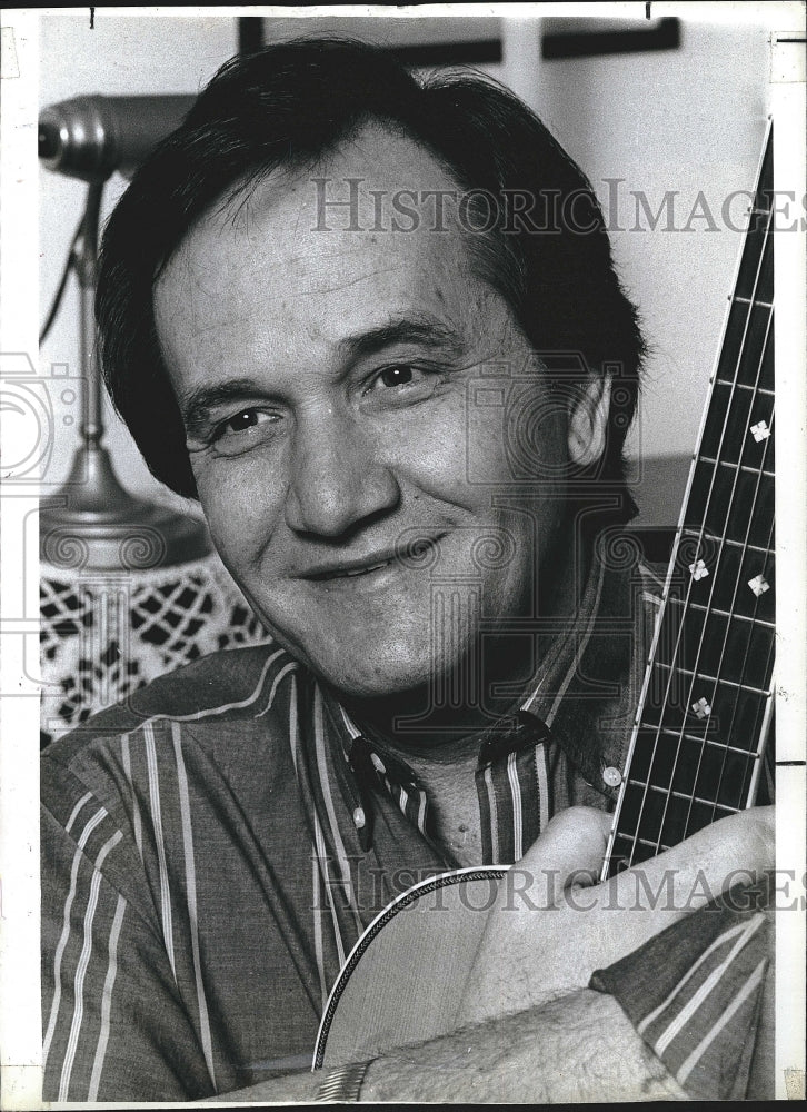 1985 Press Photo Singer Roger Miller - Historic Images