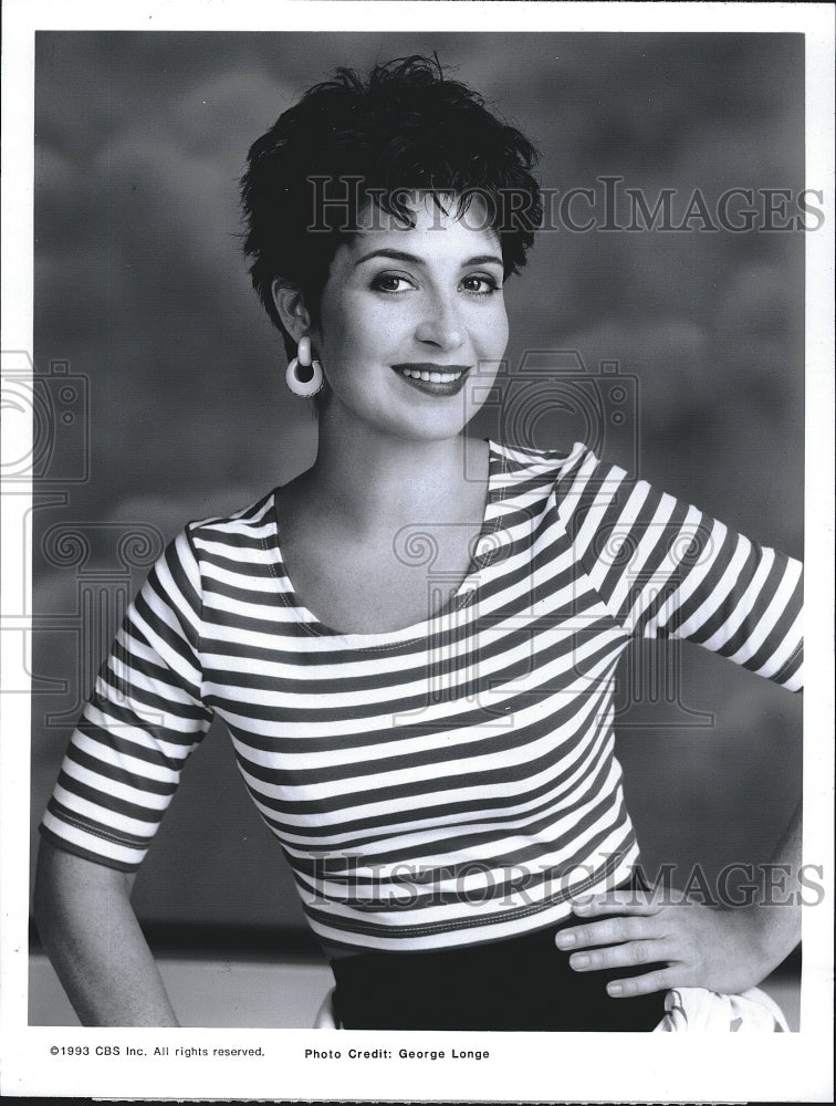 1993 Press Photo "Love & War" starring Annie Potts - Historic Images