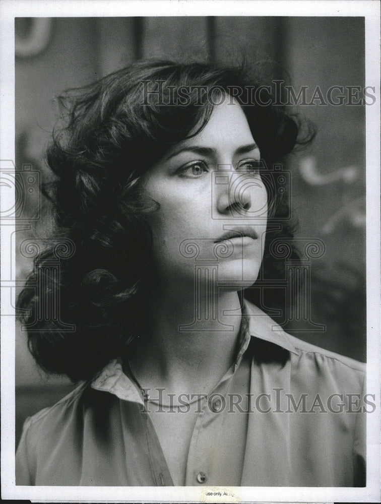 1981 Press Photo Carol Potter of TV series &quot;Today&#39;s FBI&quot; - Historic Images