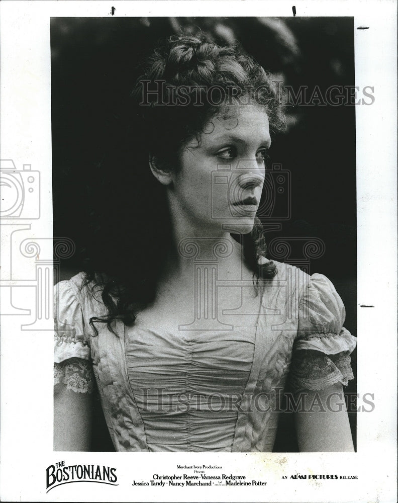 1984 Press Photo Madeleine Potter in a scene from &quot;The Bostonians&quot; - Historic Images