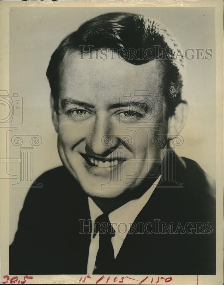 1963 Press Photo Actor Tom Poston - Historic Images