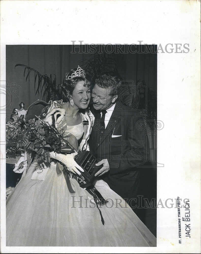 Press Photo Darley Quillman &quot;Miss St Petersburg&quot; - Historic Images