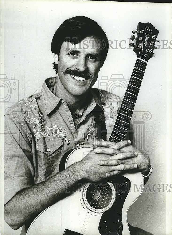 1982 Press Photo  &quot;Make A Wish&quot; with musician Tom Chapin - Historic Images