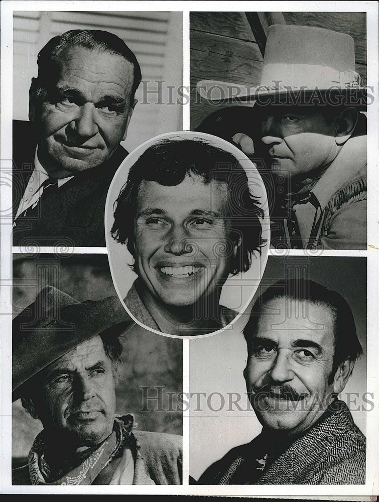 1970 Press Photo Cast Of Television Series "Bonanza" - Historic Images