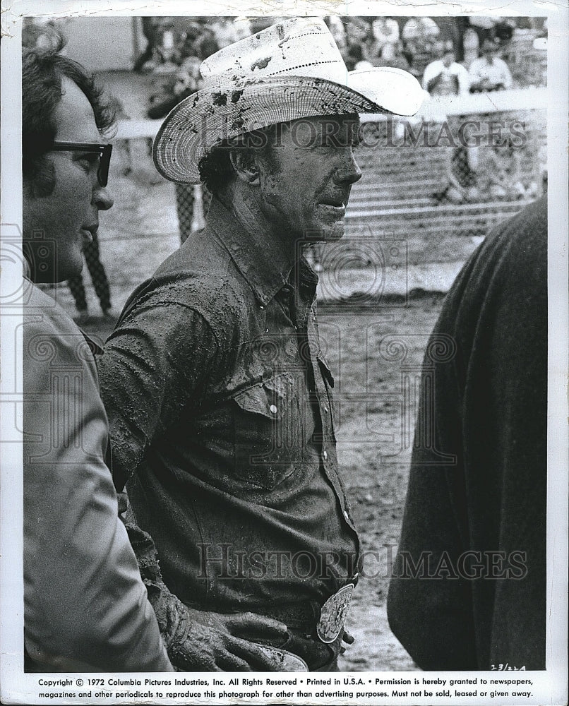 1972 Press Photo Actor Cliff Robertson in &quot;J.W. Coop&quot; - Historic Images