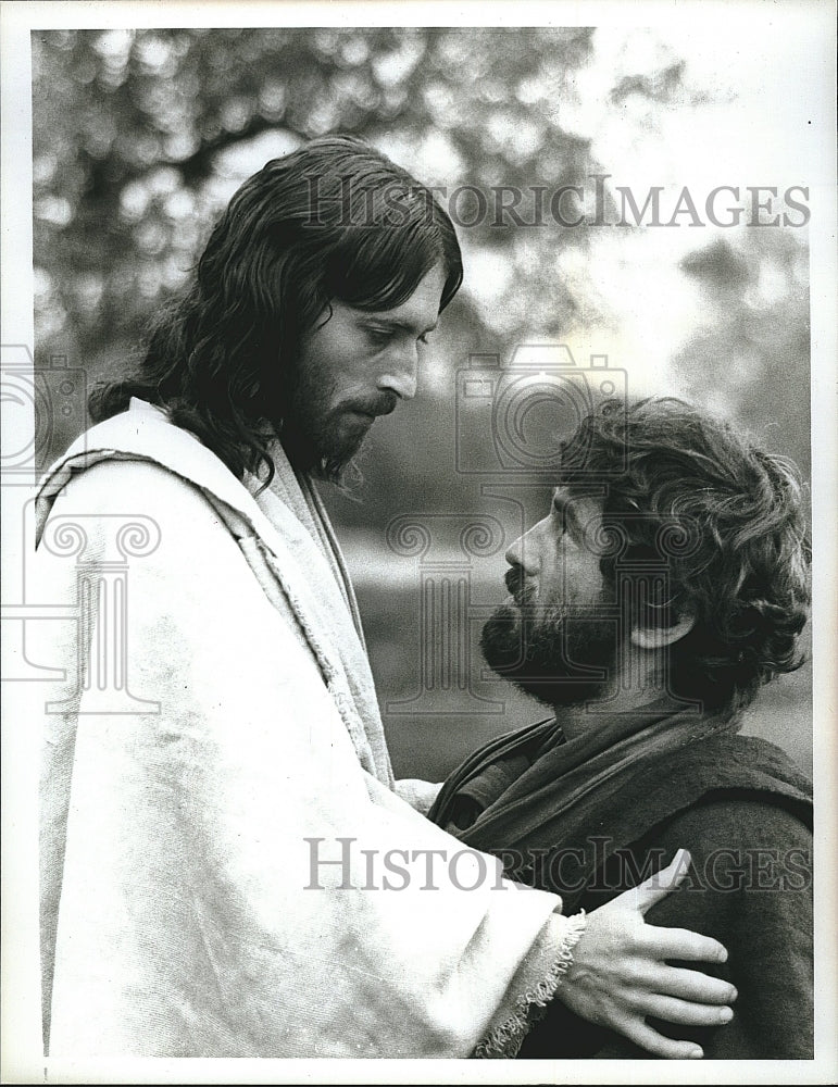 1984 Press Photo "Jesus of Nazareth" starring James Farentino,Robert Powell - Historic Images