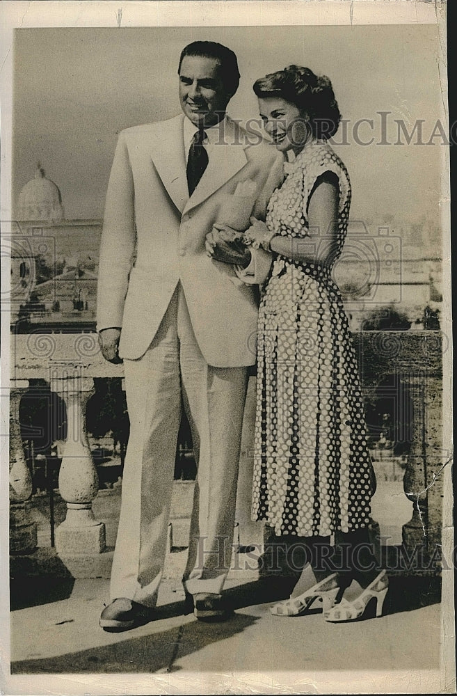 1949 Press Photo Actor Tyrone Power - Historic Images