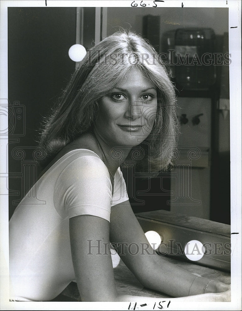 1978 Press Photo Actress Caren Kaye in "Who's Watching The Kids" - Historic Images