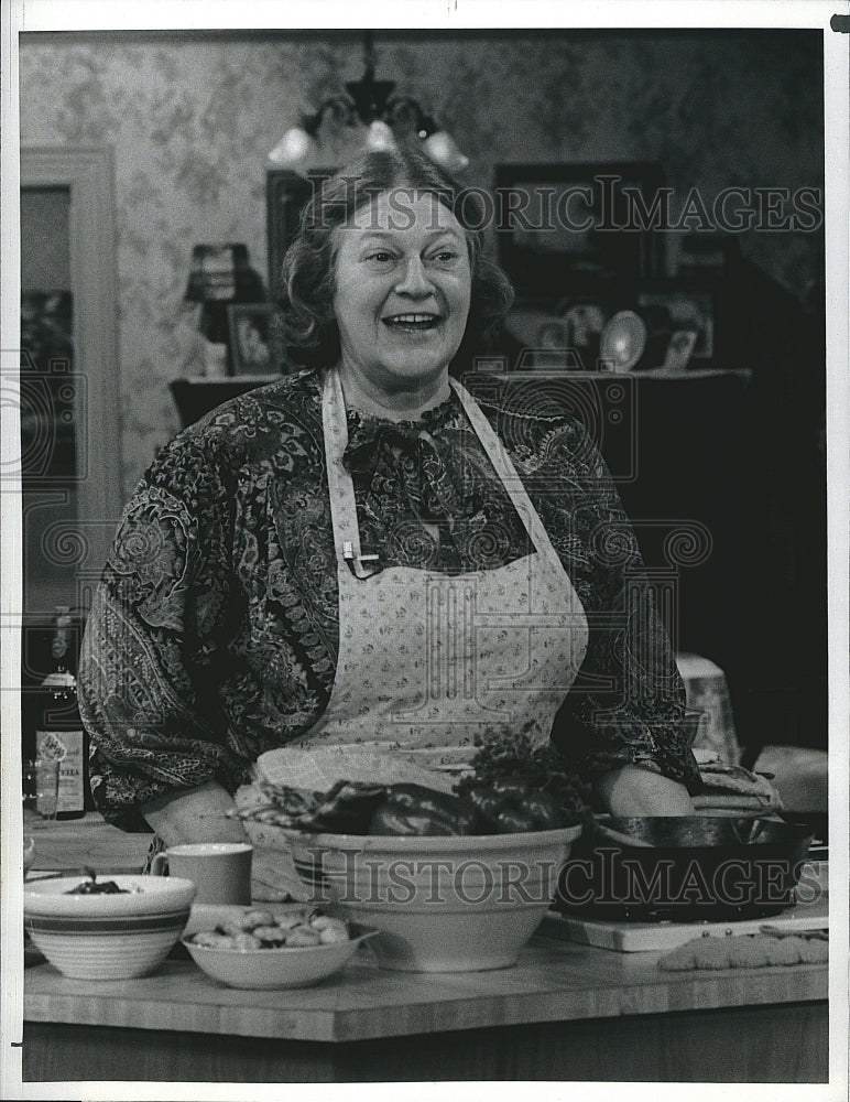 1984 Press Photo &quot;Mama Malone&quot; starring Lila Kaye - Historic Images