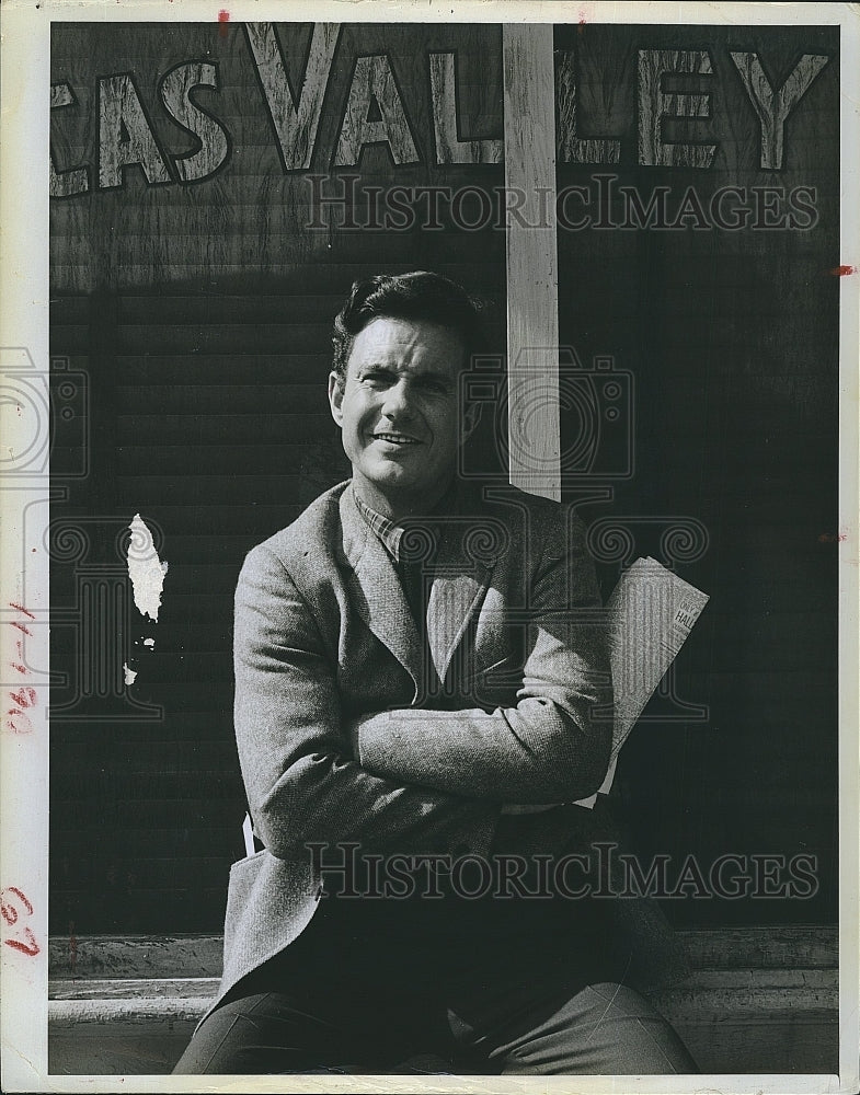 Press Photo American film and TV actor Cliff Robertson - Historic Images