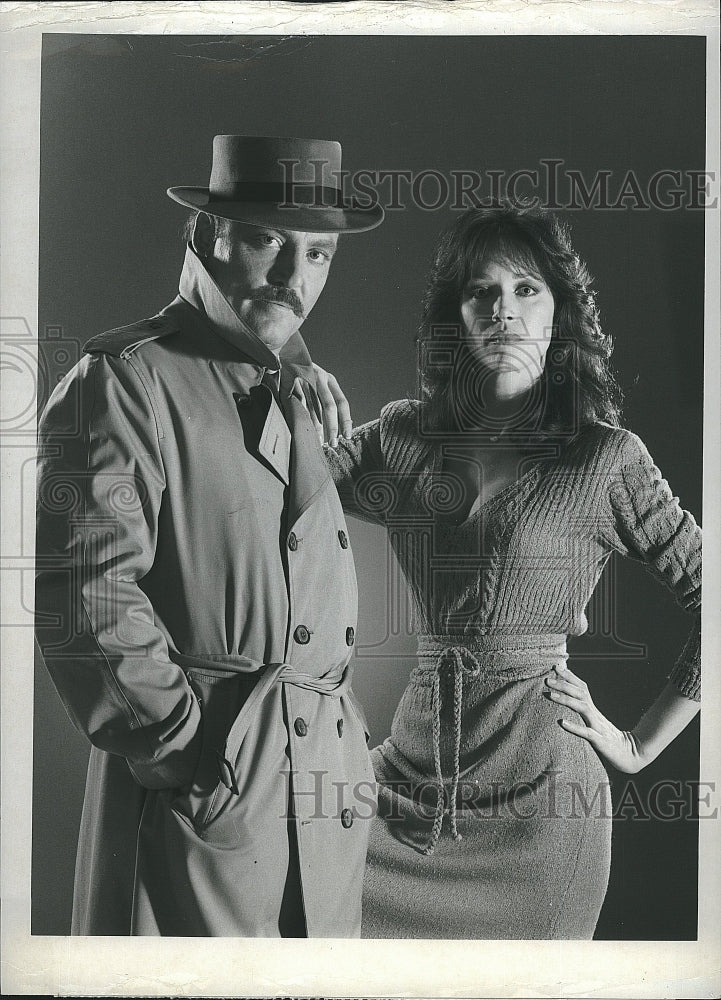 1983 Press Photo "Murder Me Murder You" starring Stacy Keach, Tanya Roberts - Historic Images