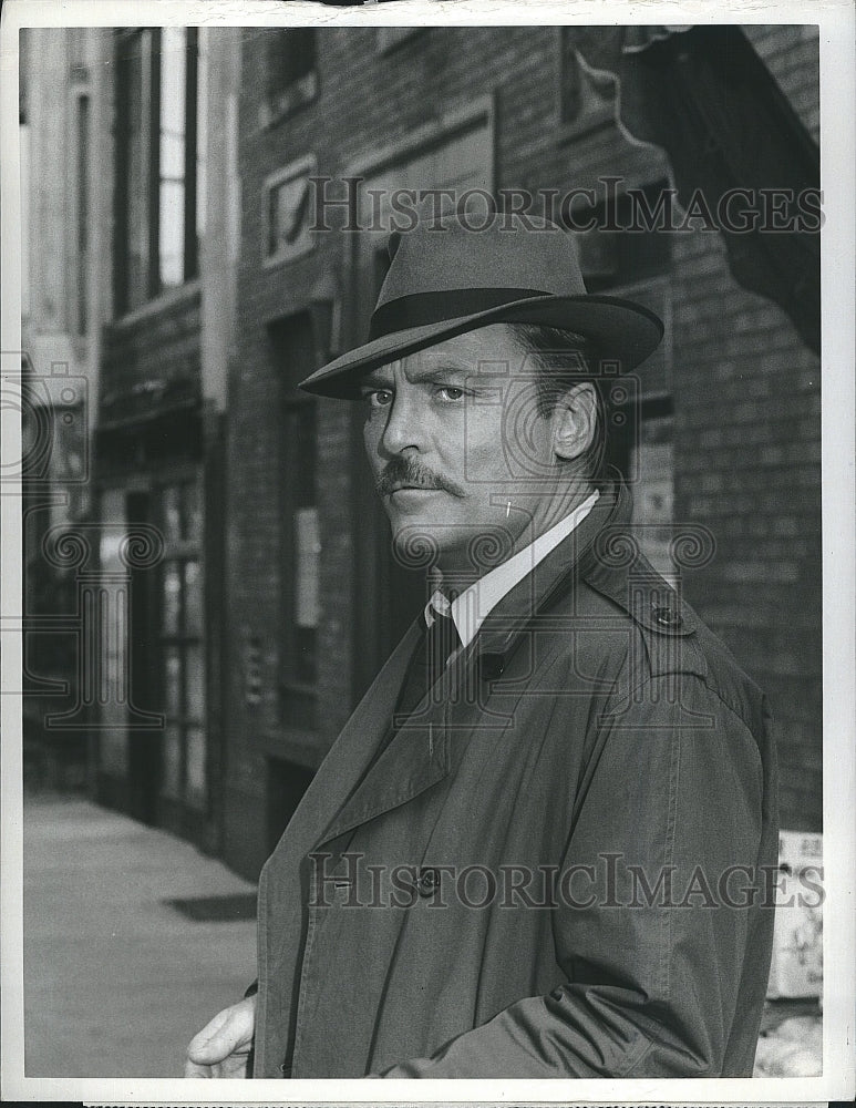 1983 Press Photo Stacy Keach Actor More Than Murder - Historic Images