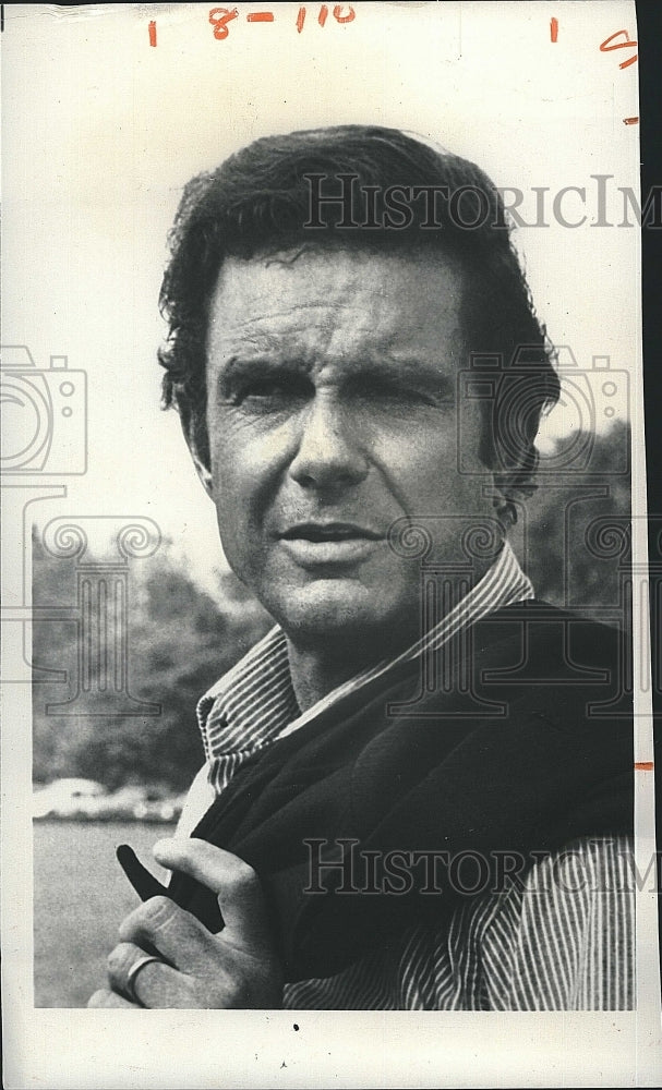 1977 Press Photo Cliff Robertson Academy Award Winner Actor - Historic Images